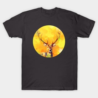 Forest King - Elk Painting T-Shirt